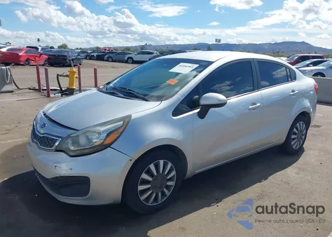 2012 Kia Rio Lx z USA, uszkodzony, nr VIN KNADM4A37C6095077